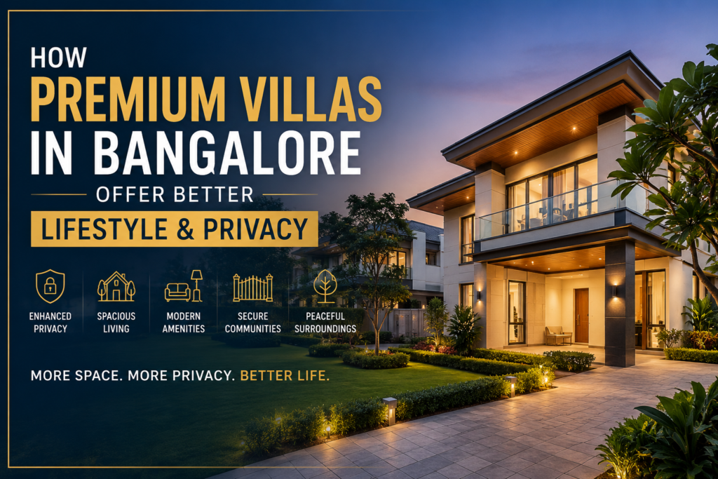Premium villas in bangalore